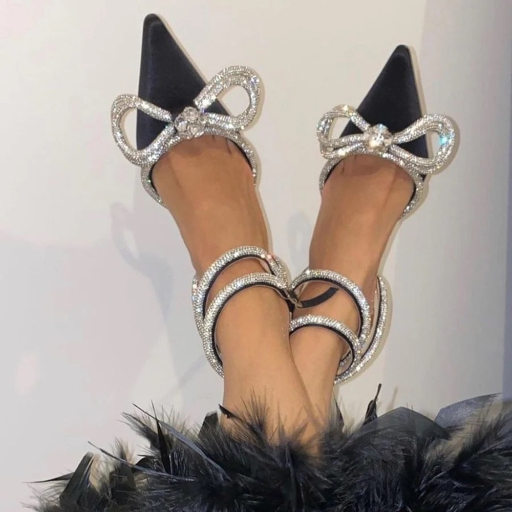 Sugarcoat Satin Heels